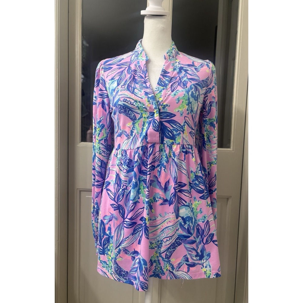 Lilly Pulitzer Tunic Top XS Vneck